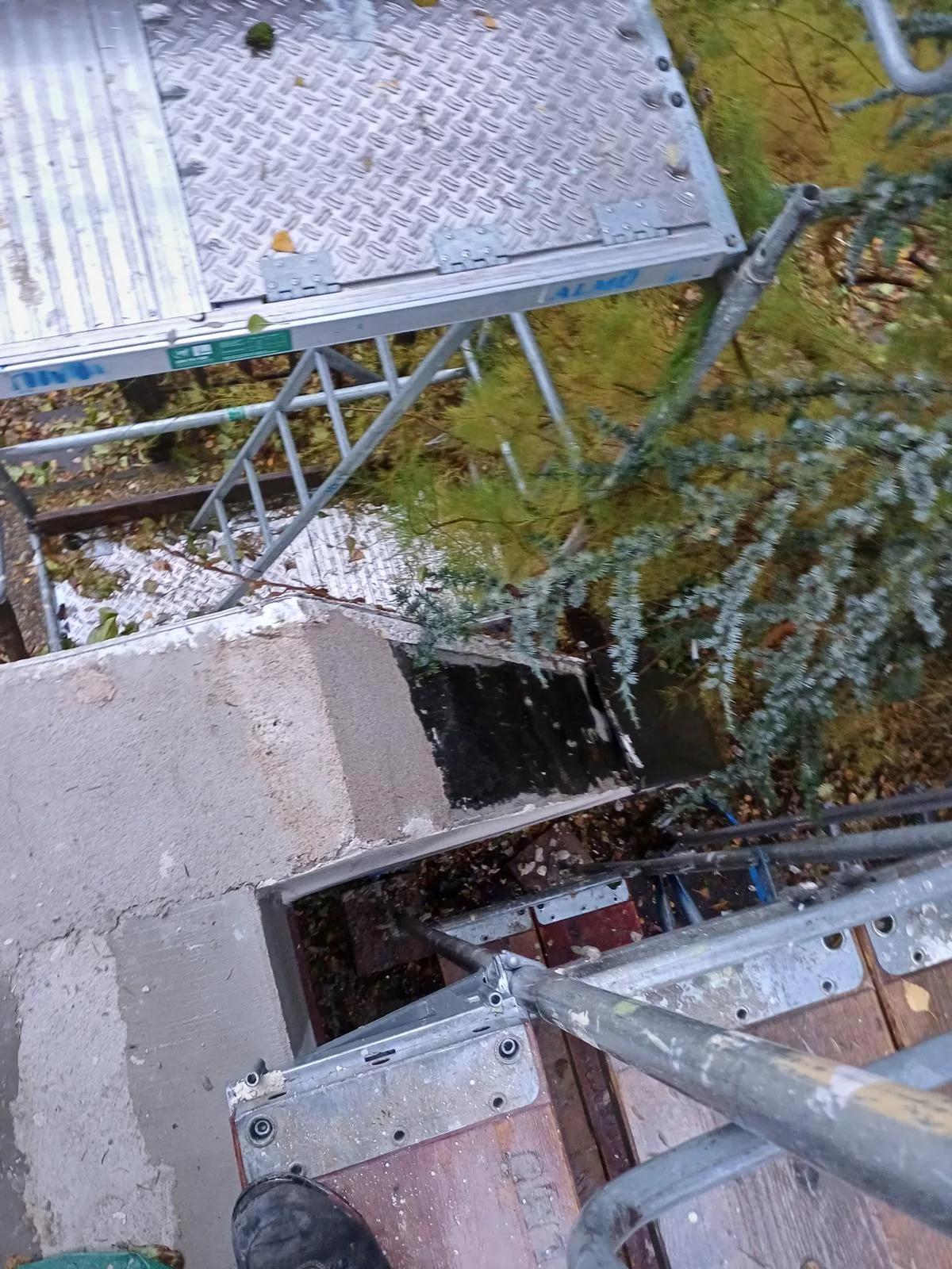 Zinkanschlüsse an Terrassentüren in Heiligensee