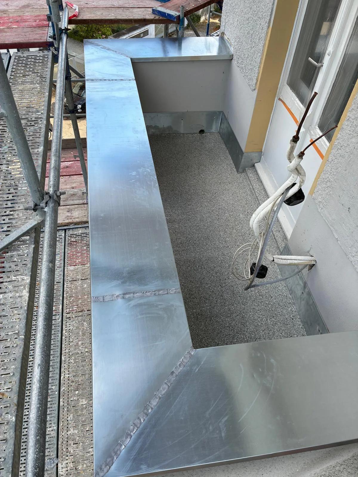 Flachdach-Instandsetzung in Westend